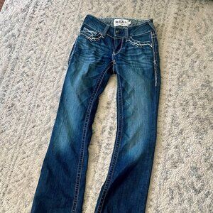 Women's Ariat R.E.A.L. Mid Rise Boot Cut Jeans